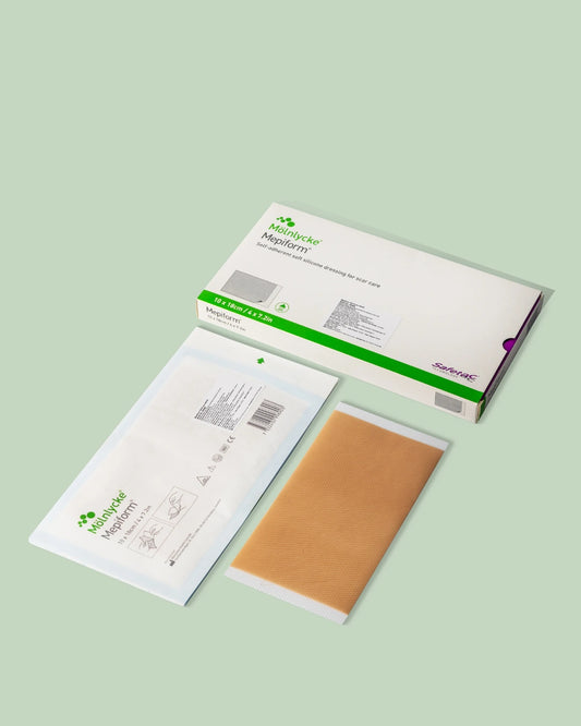 Mepiform® Reusable Premium Scar Removal Silicone Gel Sheets: 10x18 CMS
