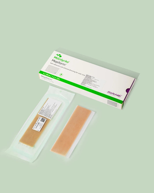 Mepiform® Reusable Premium Scar Removal Silicone Gel Sheets: 4x30 CMS